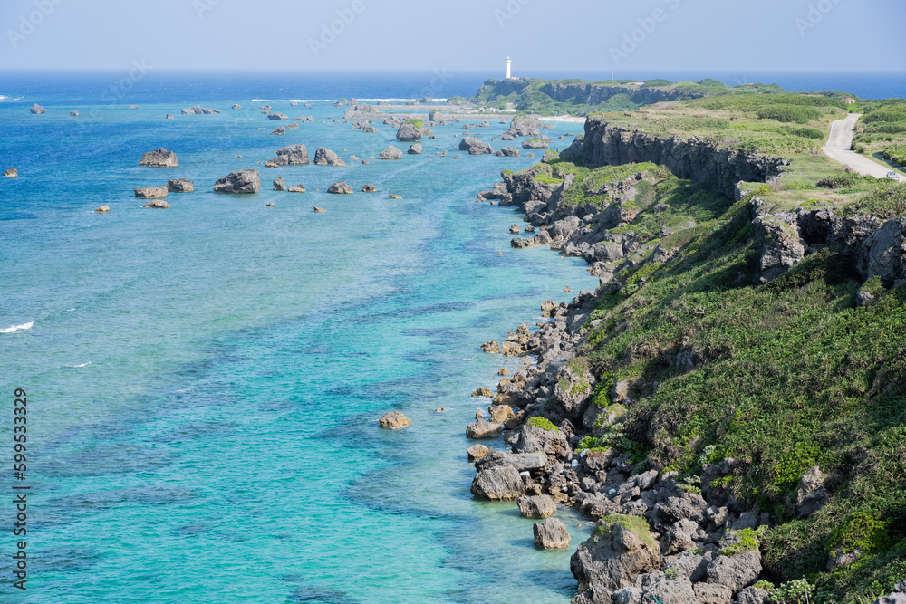 Fototapeta premium 東平安名岬