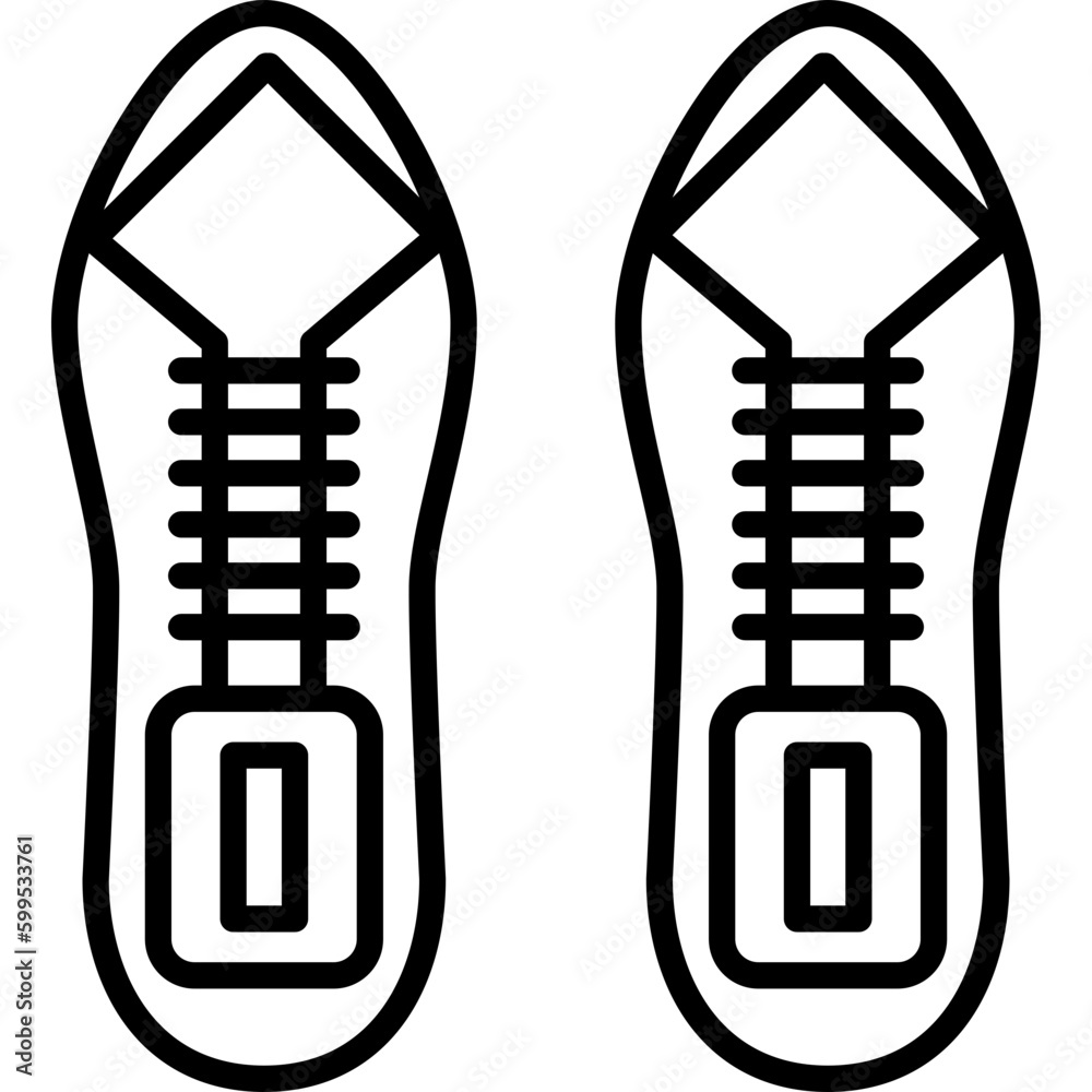 Masculine shoes pair Icon