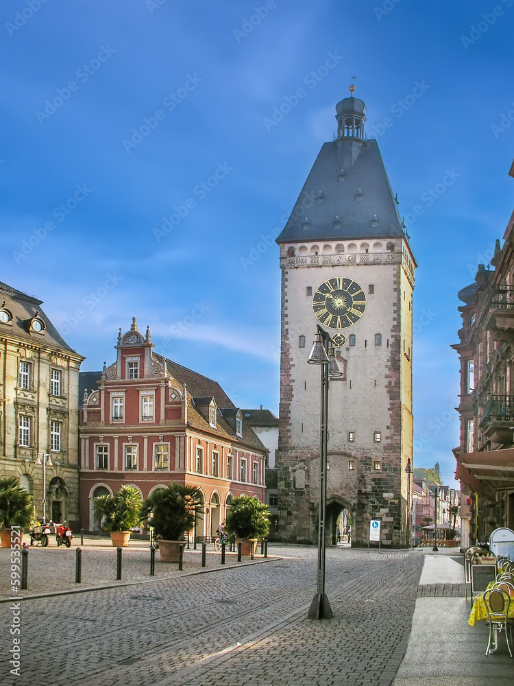 Obraz premium Old Gate, Speyer, Germany