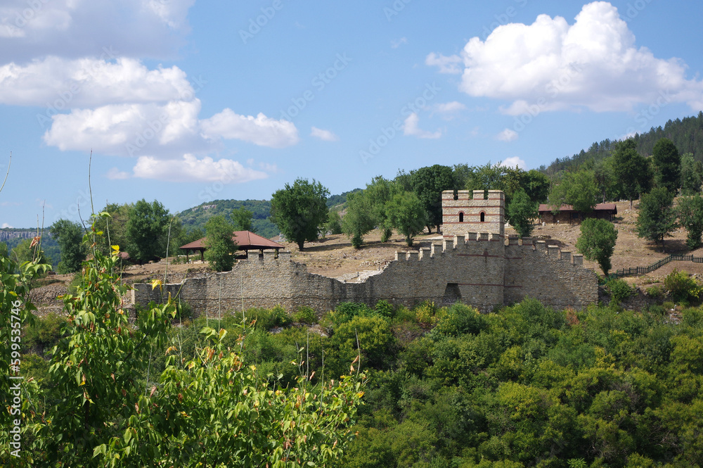 citadelle Tzarevetz à veliko tarnovo, bulgarie