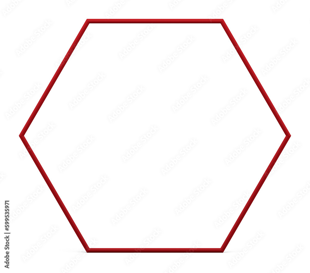 3d re hexagonal frame premium decor element geometric design 3d re hexagonal frame premium decor element geometric design