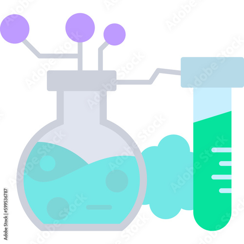 Chemical Reaction Icon