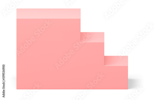 Free Download 3d podium pink stairs win champion award arena steps structure geometric foundation realistic - GFXLoad