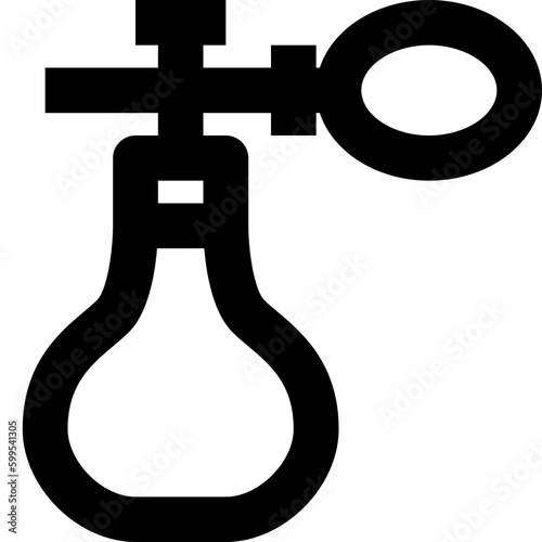 Perfume black outline icon