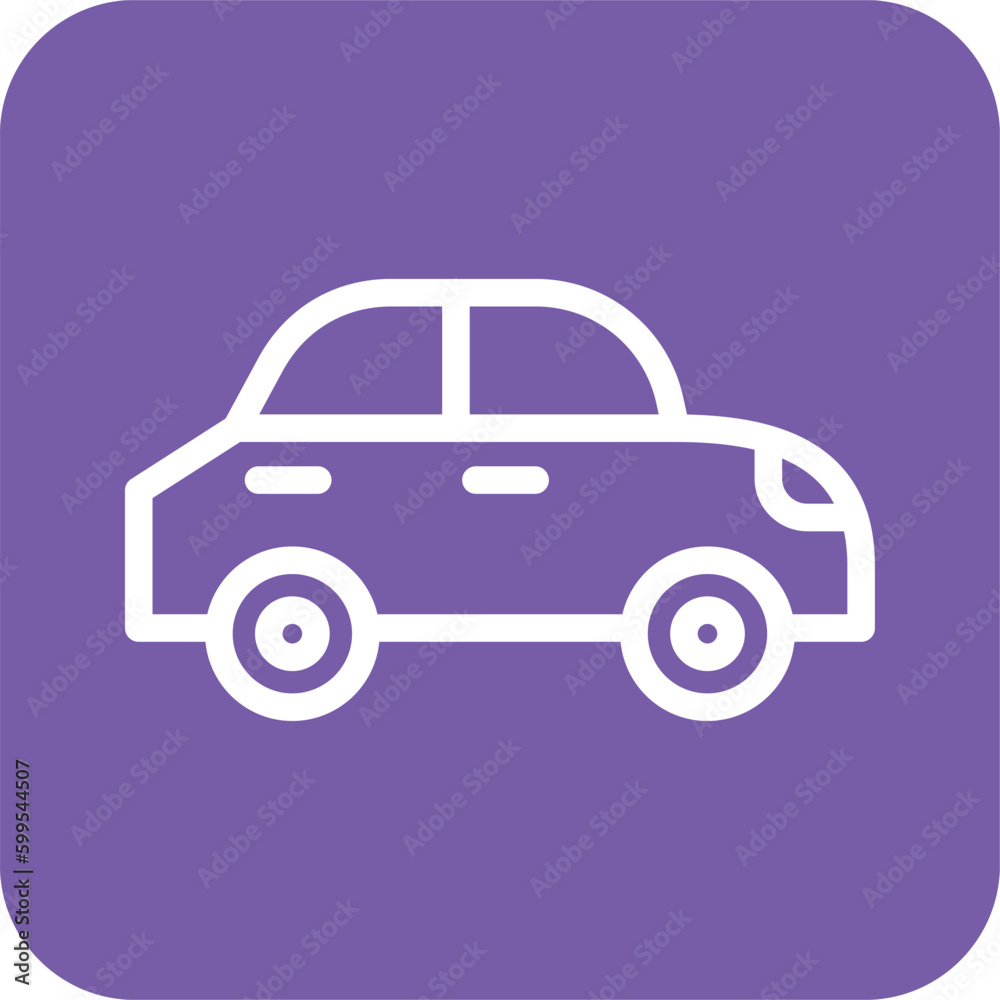 Taxi Vector Icon Design Illustration