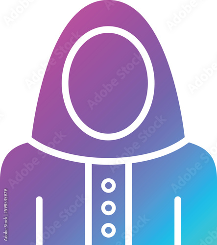 Niqab Vector Icon Design Illustration