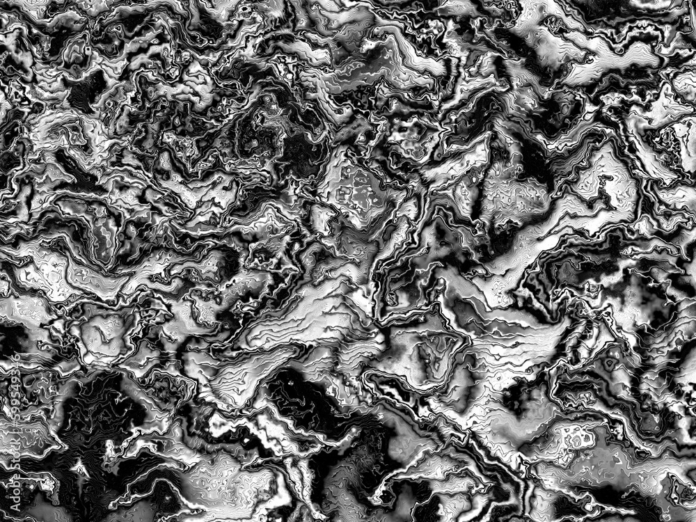 Fractal complex black white patterns - Mandelbrot set detail, digital artwork for creative graphic Fractal complex black white patterns - Mandelbrot set detail, digital artwork for creative graphic