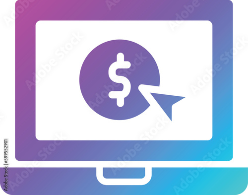 Pay per click Vector Icon Design Illustration