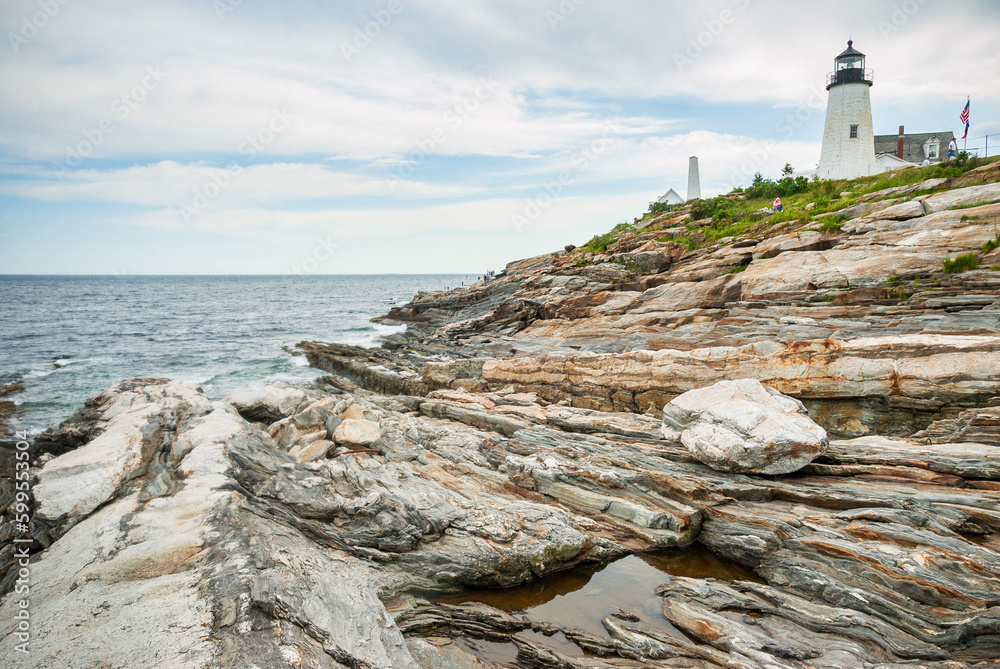 Pemaquid Point Lighthouse, Lighthouse in Bristol, Maine Pemaquid Point Lighthouse, Lighthouse in Bristol, Maine