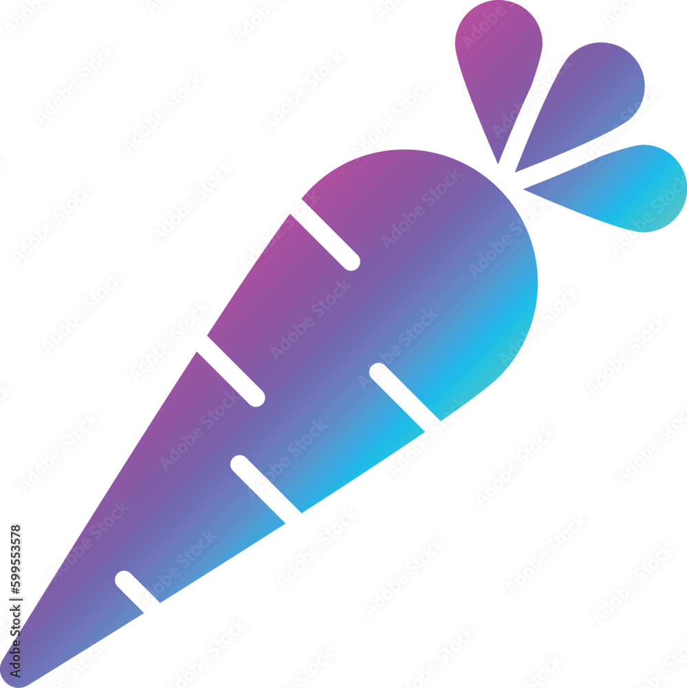Carrot Vector Icon Design Illustration Carrot Vector Icon Design Illustration