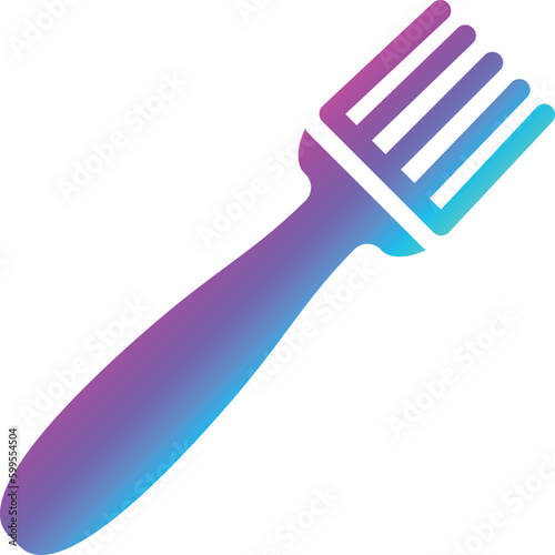 Fork Vector Icon Design Illustration