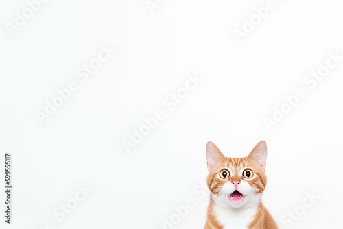a surprised cat portrait © Exotic Escape