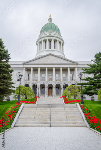 Maine State House located in Augusta