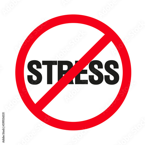 No stress sign on a transparent Background Free Download No stress sign on a transparent Background - GFXLoad