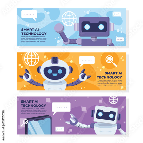 Chat Bot Banner Design
