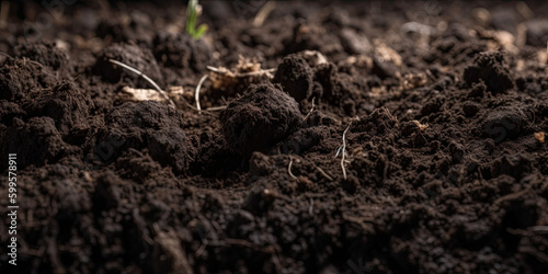 soil texture created with Generative AI technology