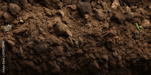 soil texture created with Generative AI technology