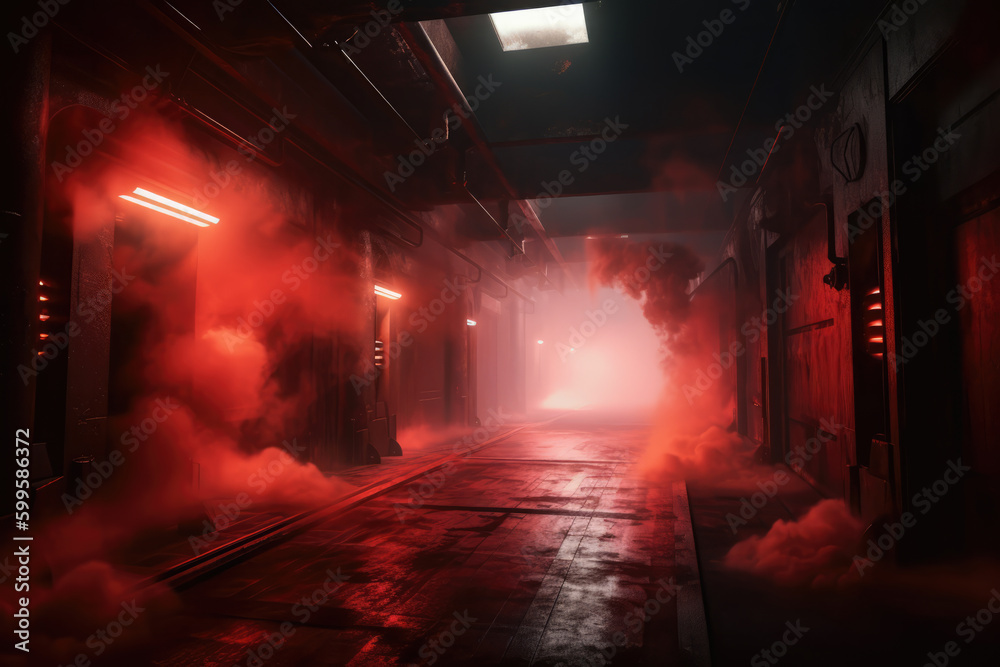 Futuristic Scene Space created with Generative AI Technology, ai, generative Futuristic Scene Space created with Generative AI Technology, ai, generative