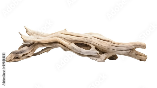 流木の美しさを表現したアートワーク(切り抜き) No.022 | Artwork (clipping) expressing the beauty of driftwood Generative AI