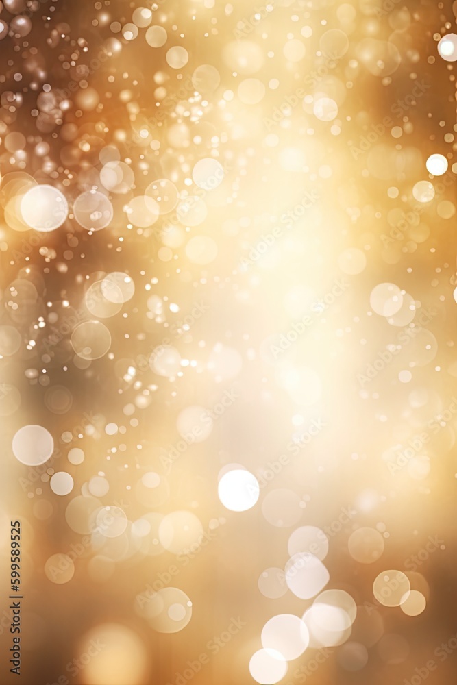 Golden flares christmas background (Generative Ai) Golden flares christmas background (Generative Ai)