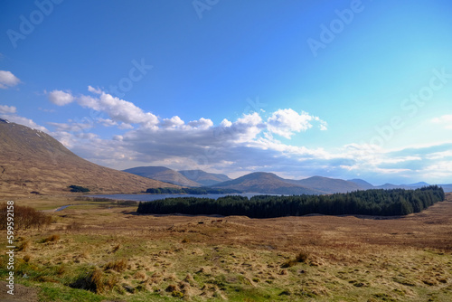 Loch Tulla viewpoint on the way from Loch Lomond to Glencoe © Josien