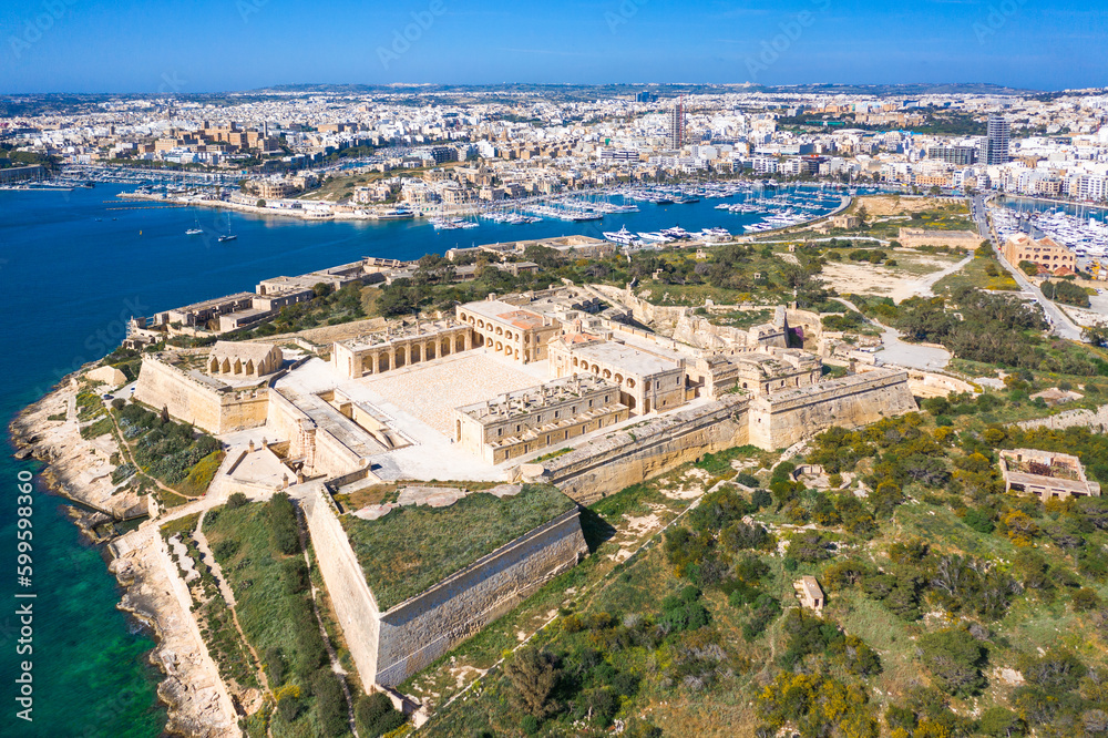 View of Valletta, the capital of Malta