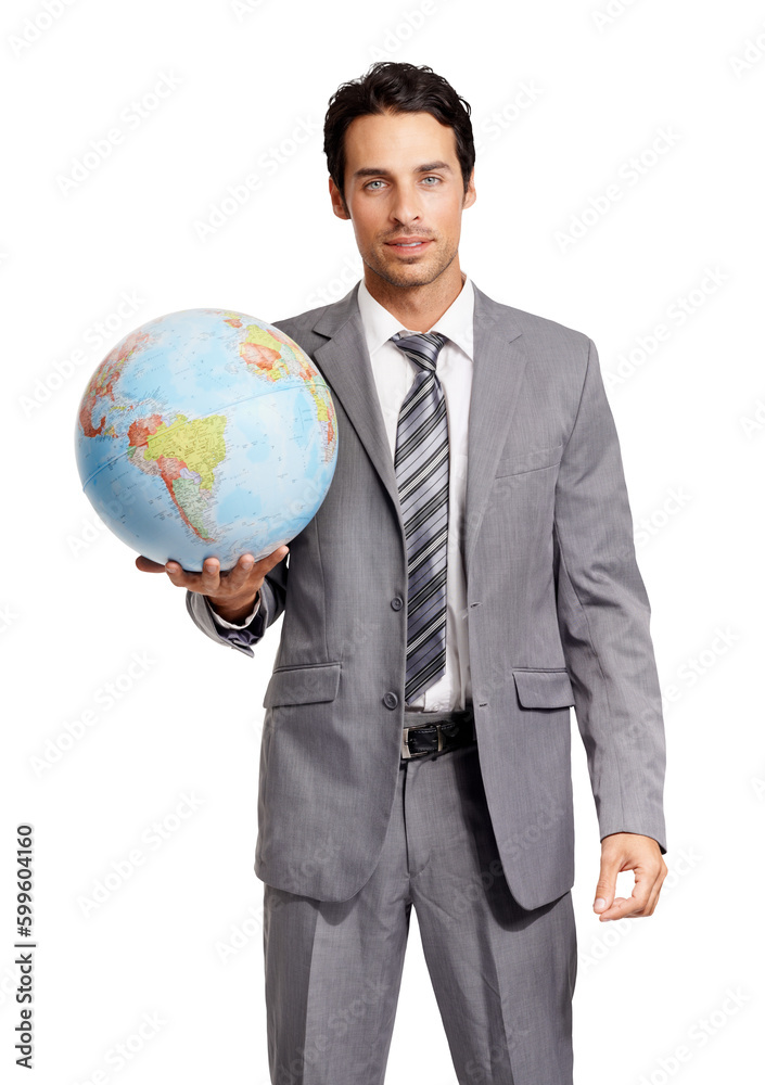 Portrait, globe and a business man holding a world map isolated on a transparent background for corporate travel. Earth, professional and international with a male employee carrying an atlas on PNG Portrait, globe and a business man holding a world map isolated on a transparent background for corporate travel. Earth, professional and international with a male employee carrying an atlas on PNG