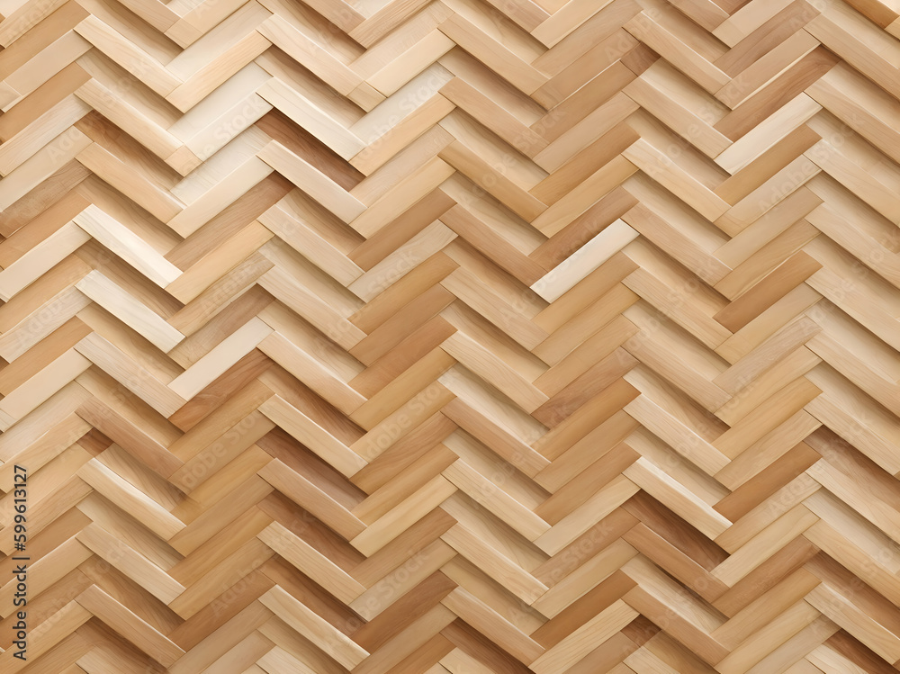 Geometric texture of bamboo mat Abstract light wood texture on an old wood background, in the form of a hardwood floor. Geometric texture of bamboo mat Abstract light wood texture on an old wood background, in the form of a hardwood floor.