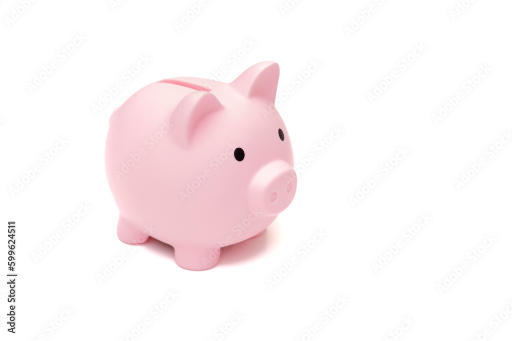 piggy bank, concept of savings and savings funds. money and piggy bank.