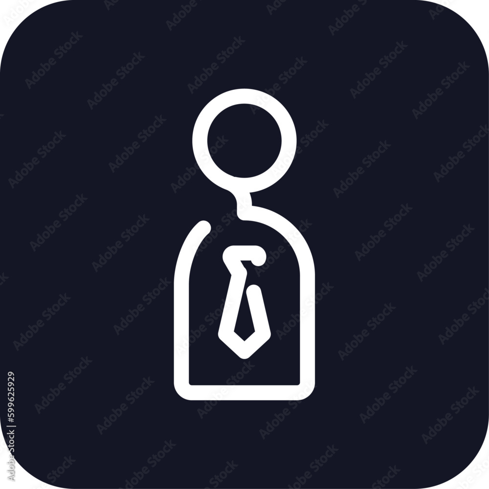 Businessman business icon with black filled line outline style. set, avatar, symbol, man, user, profile, office. Vector Illustration Businessman business icon with black filled line outline style. set, avatar, symbol, man, user, profile, office. Vector Illustration