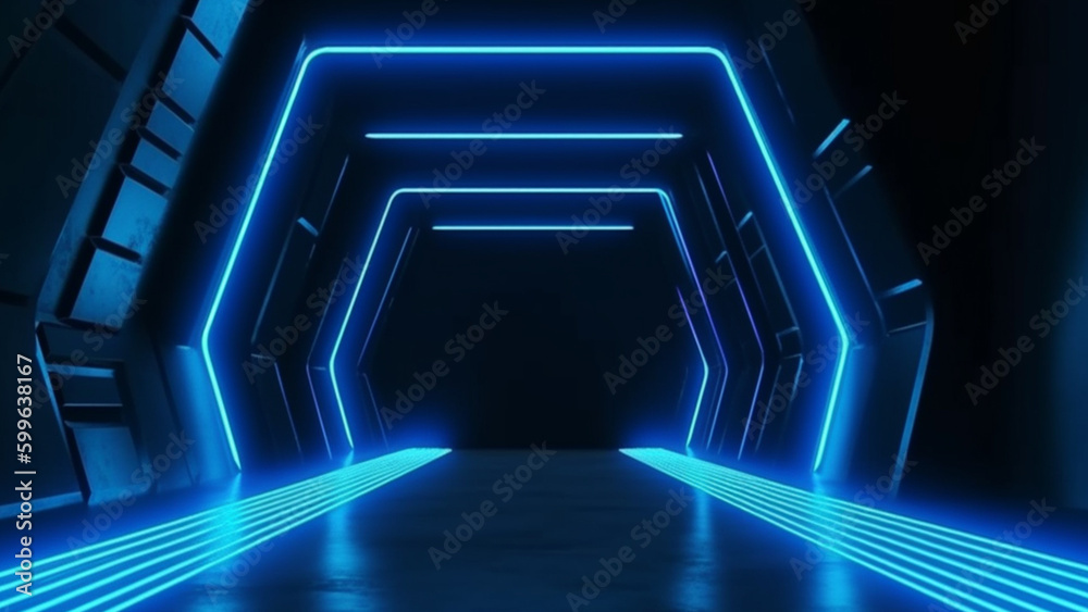 Gaming blue room neon light games wallpaper background Gaming blue room neon light games wallpaper background