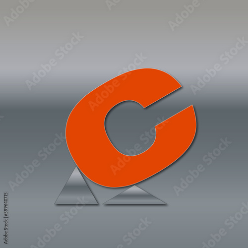 Stütze Buchstabe C