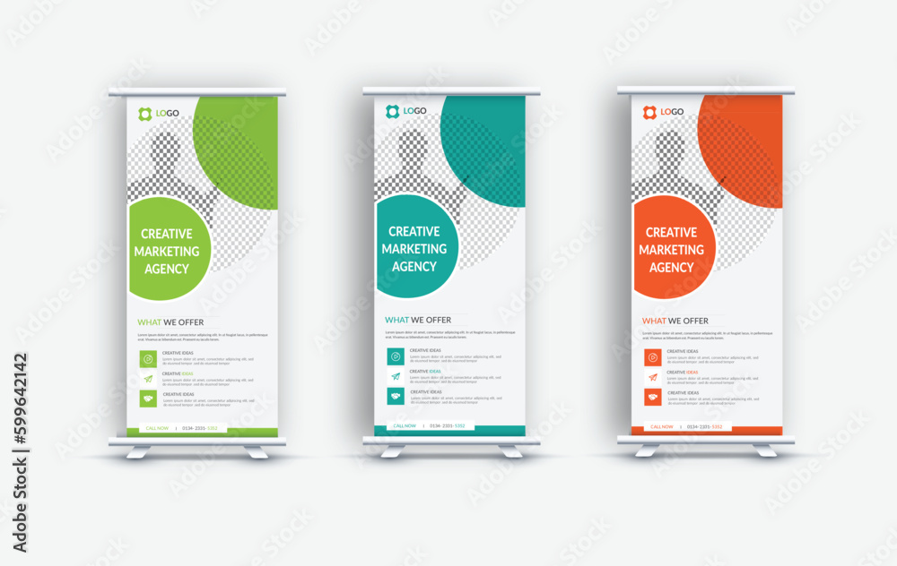 Business professional roll up banner, Corporate Roll Up Banner Signage ...
