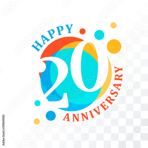20th Anniversary emblem.