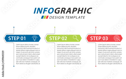 Fototapeta Timeline Creator infographic template