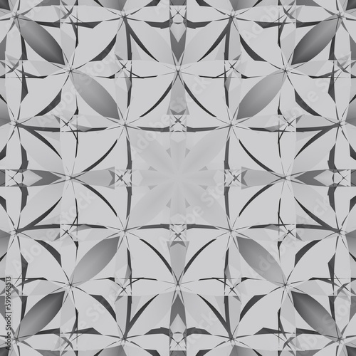 three-dimensional background of black and gray patterns
