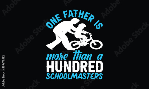 Father's Day" T-shirt design vector.