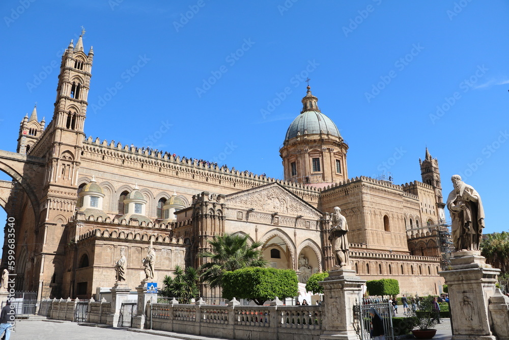 Maria Santissima Assunta Cathedral in Palermo, Sicily Italy