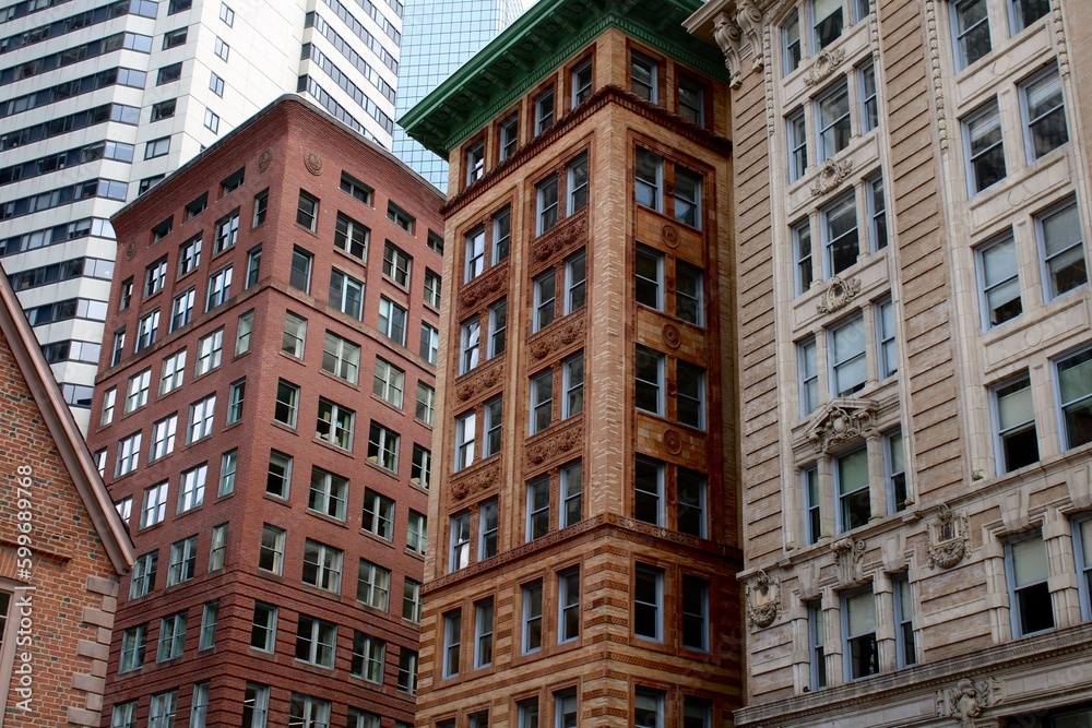 City of Boston Street Architecture 