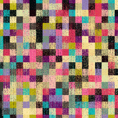 Color brushed sparcle dots paint imitation background abstract illustration
