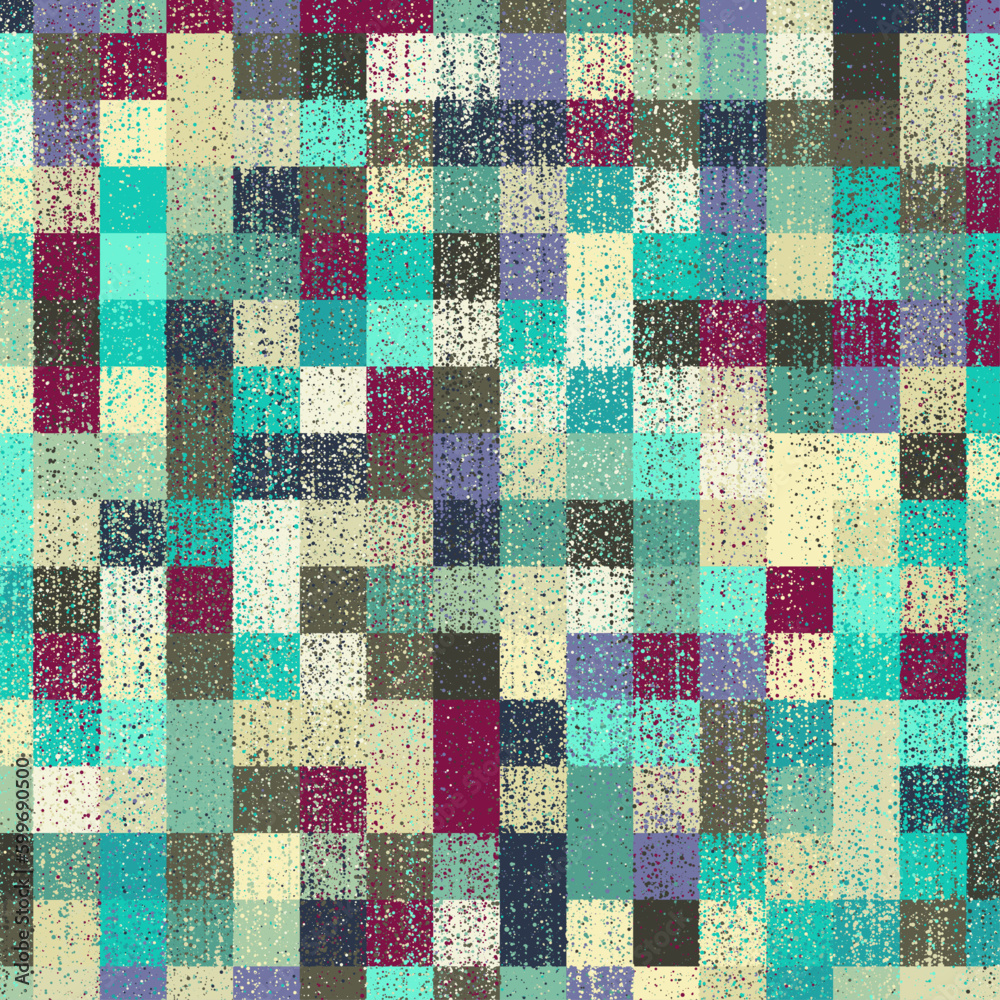 Color brushed sparcle dots paint imitation background abstract illustration