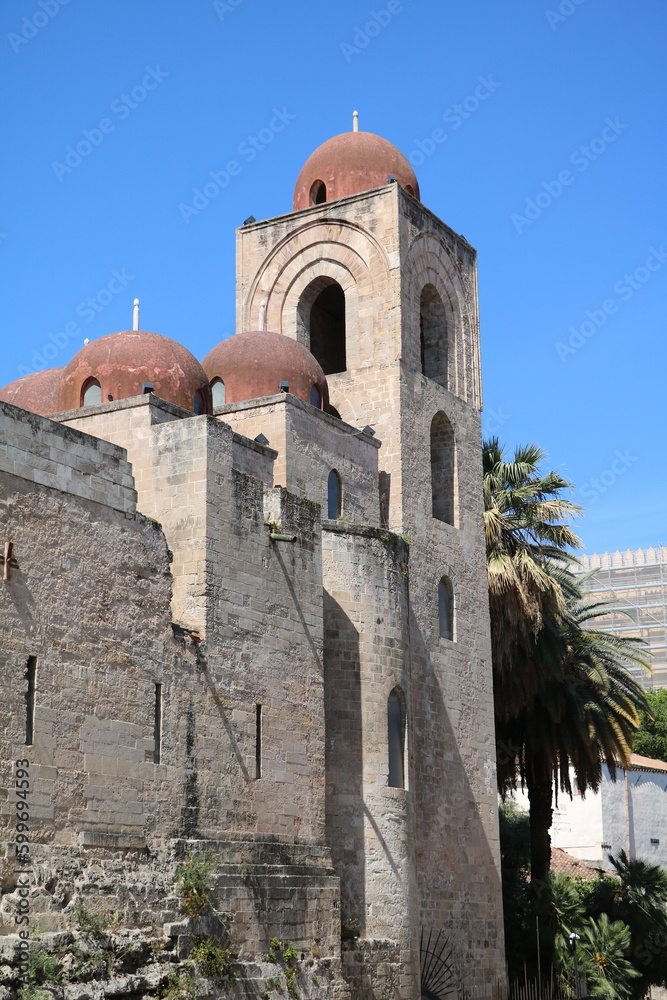 Chiesa di San Giovanni degli Eremiti in Palermo, Sicily Italy
