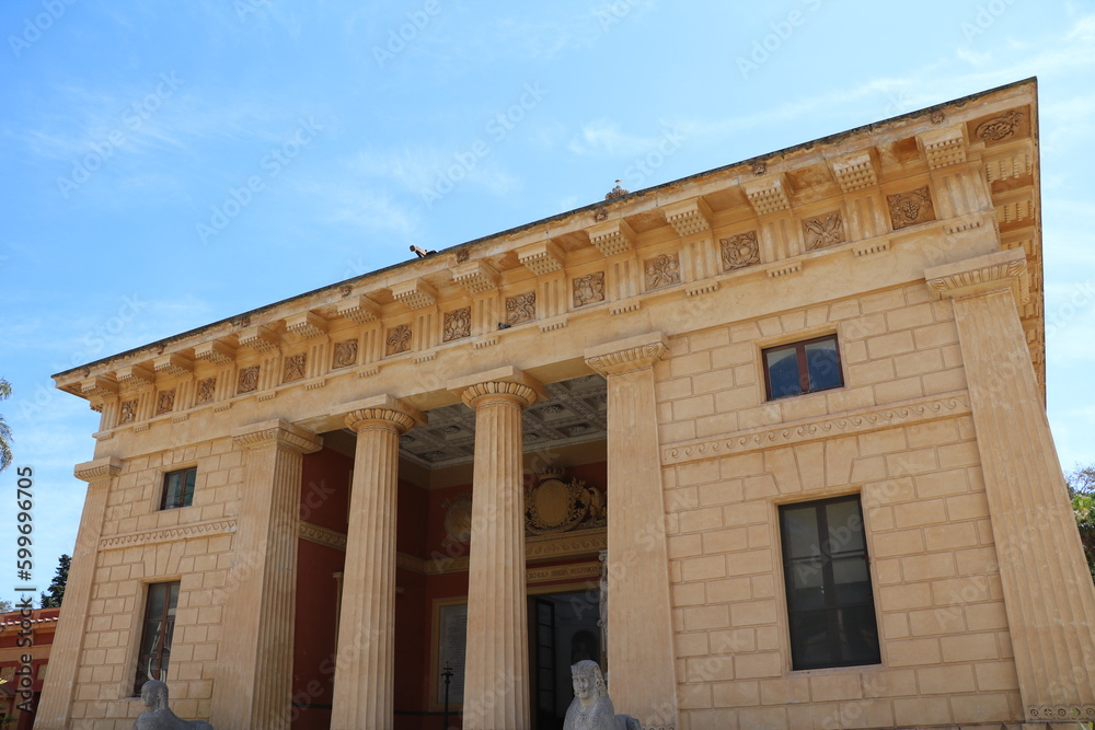 The Orto Botanico di Palermo in Palermo, Sicily Italy