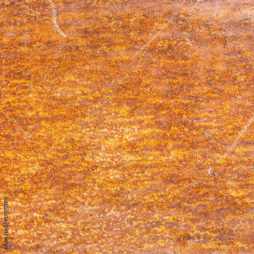 textured rusty background from old steel sheet © vvoe
