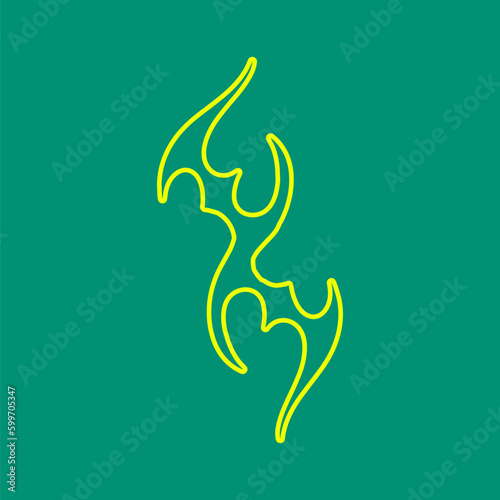 Unleash the Heat A Vibrant Flames Vector Collection for Apparel and Print Design