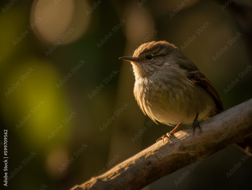 Obraz premium robin on a branch