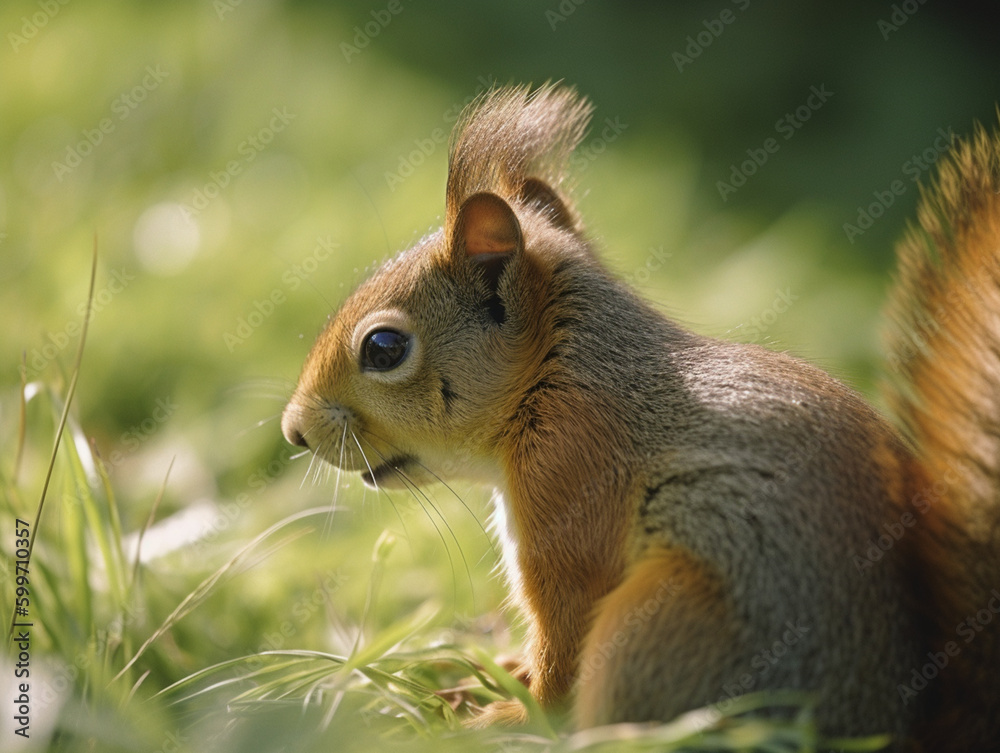 squirrel on a tree