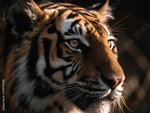 close up of a tiger © Elements Design