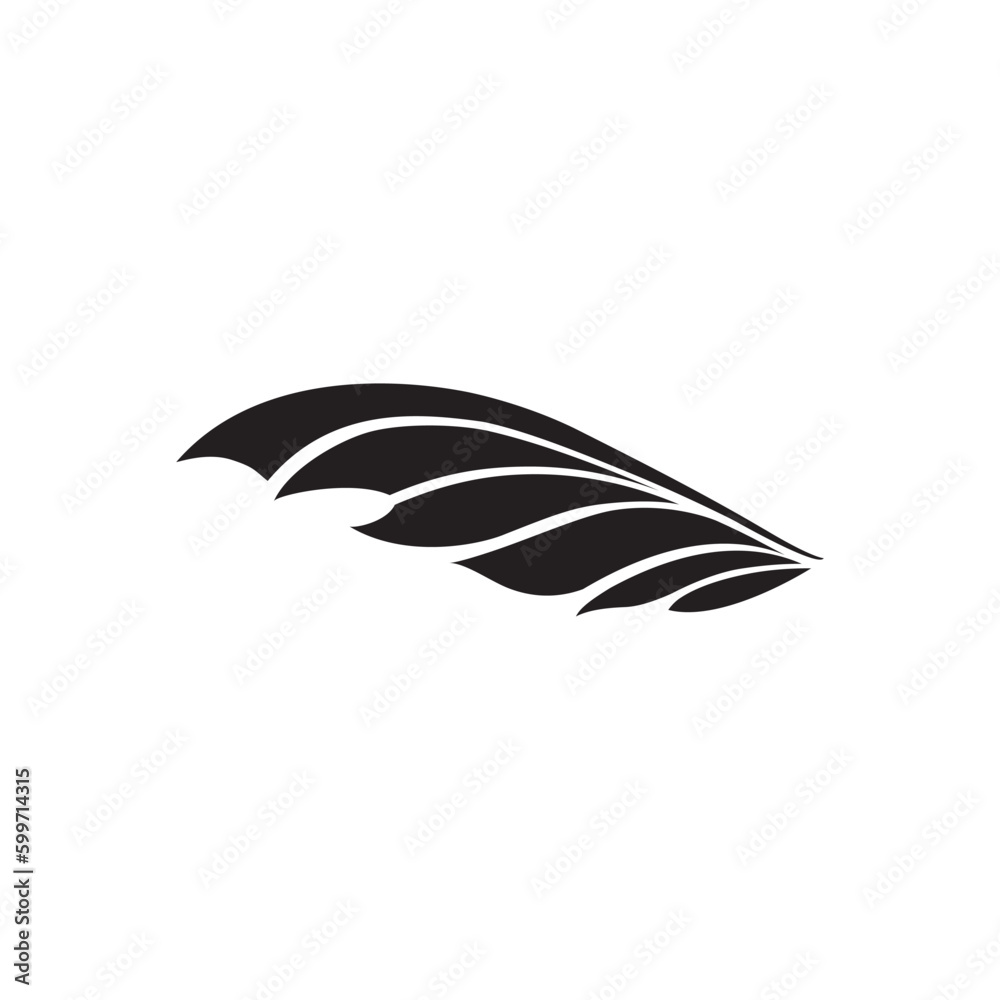 Wings Silhouette Vector Art Wings Silhouette Vector Art