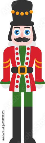 Cute Nutcracker Illustration